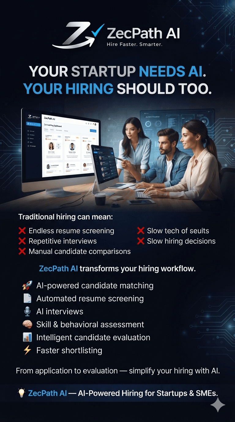 Your Startup Needs AI. Your Hiring Should Too.
